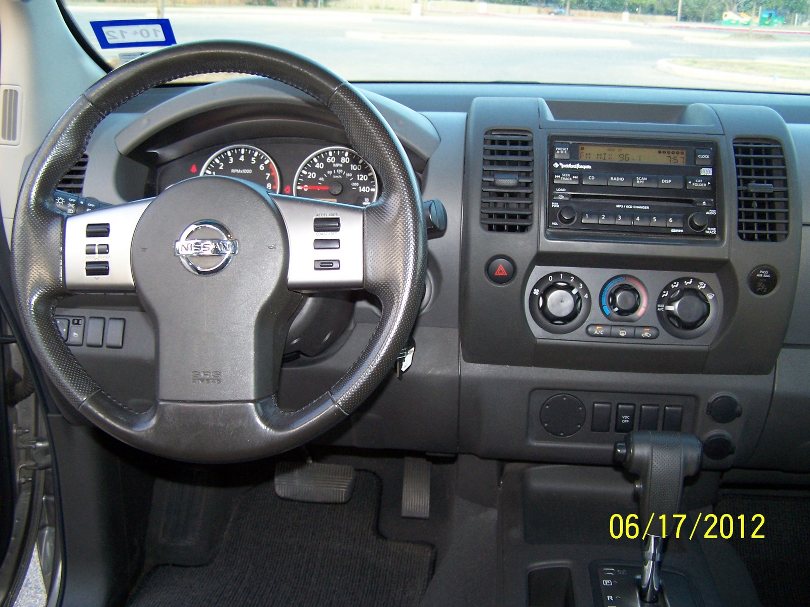 2006 Nissan xterra interior dimensions #10