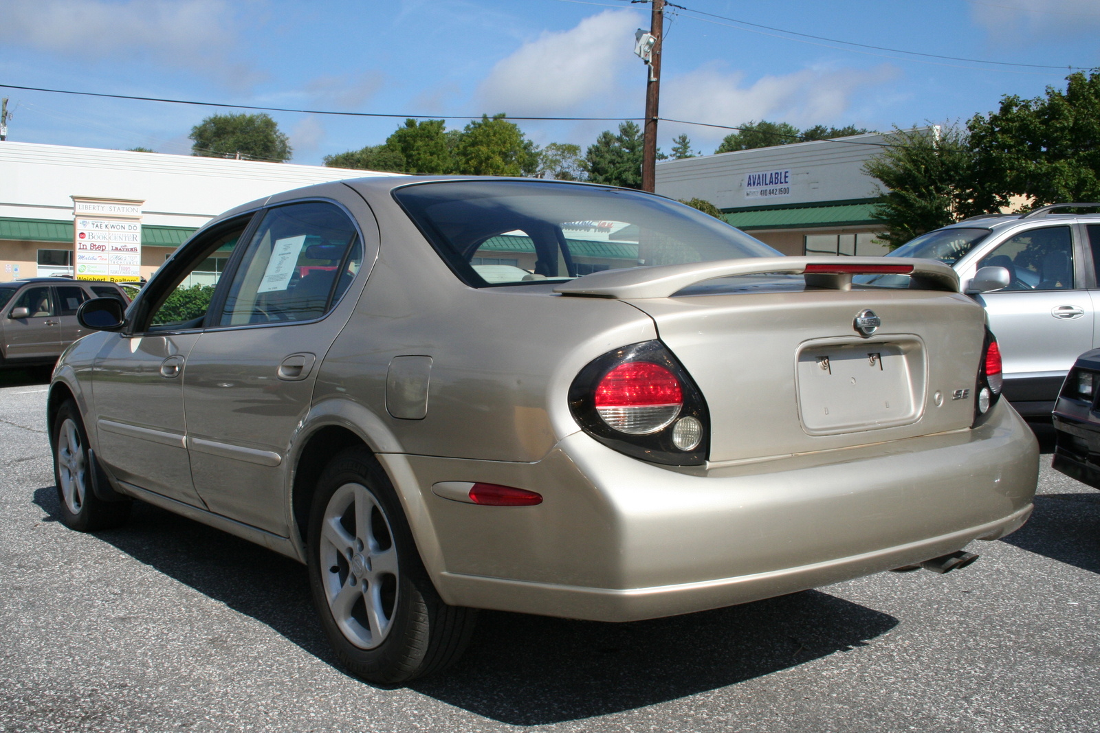 2001 Nissan maxima gle specifications #6