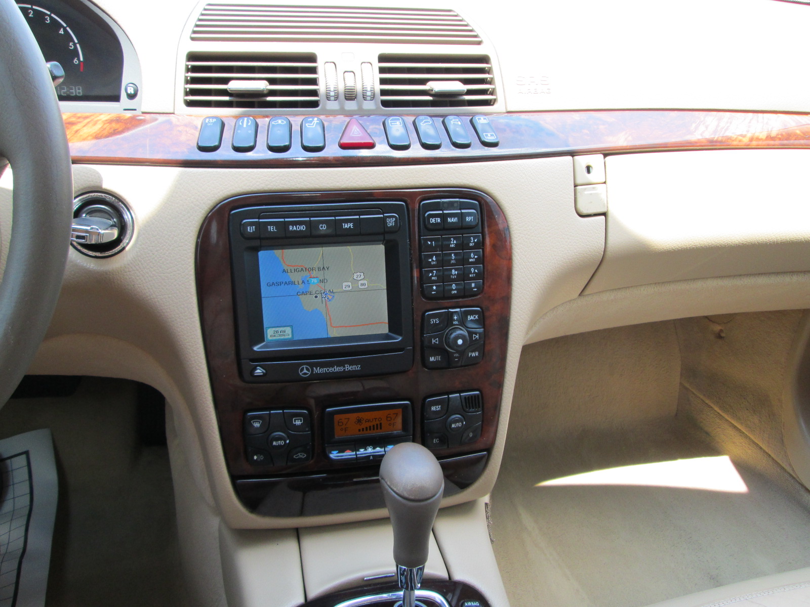 SCITOO Compatible Con Mercedes-Benz Series 220 S-Class 2001