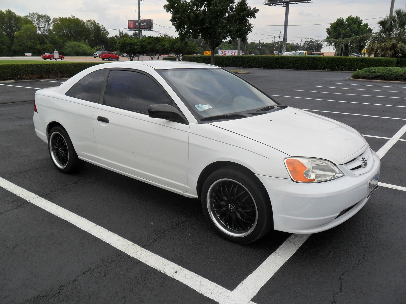 2001 Honda civic lx coupe specifications