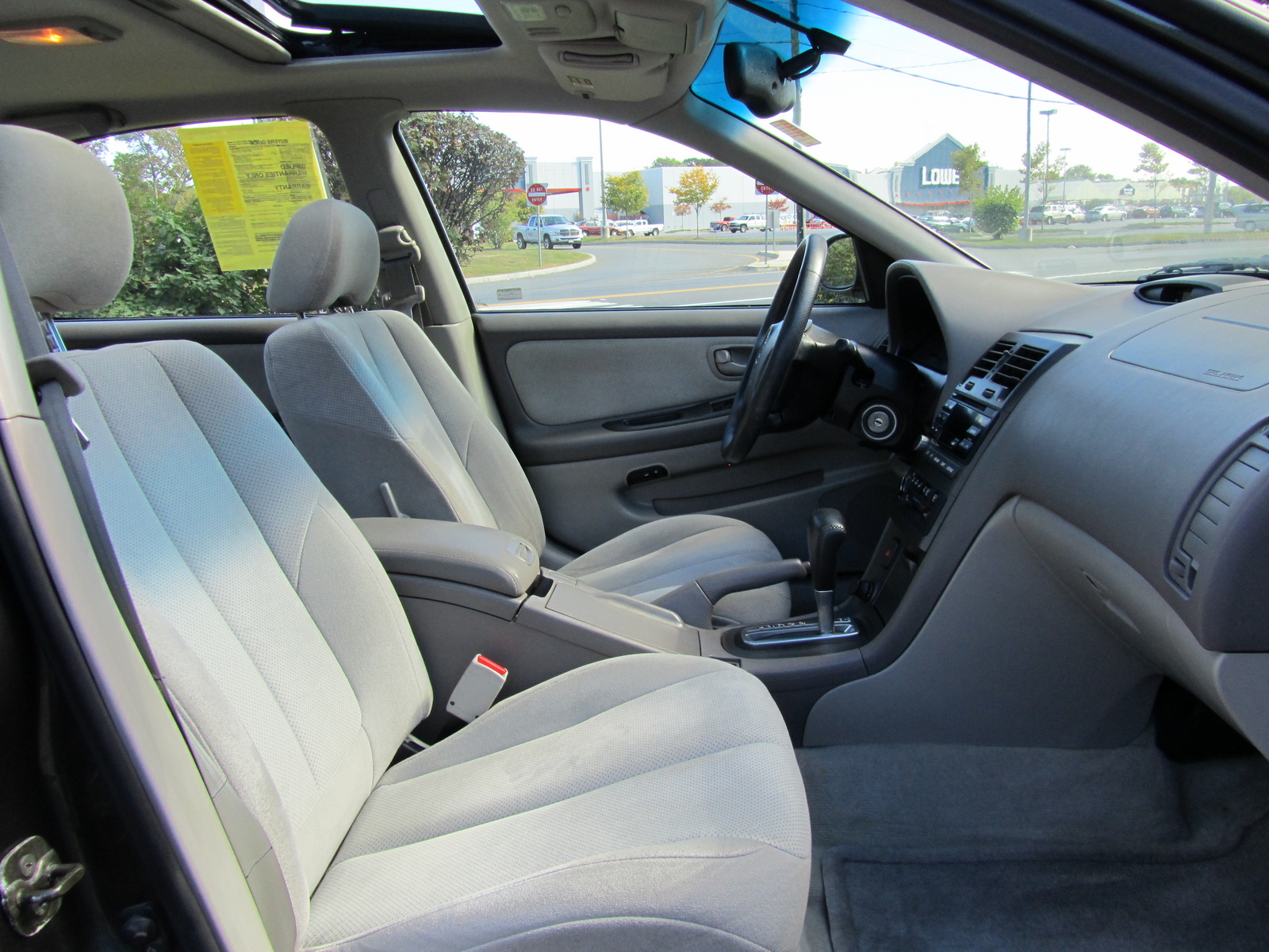 2001 Nissan maxima se interior #10