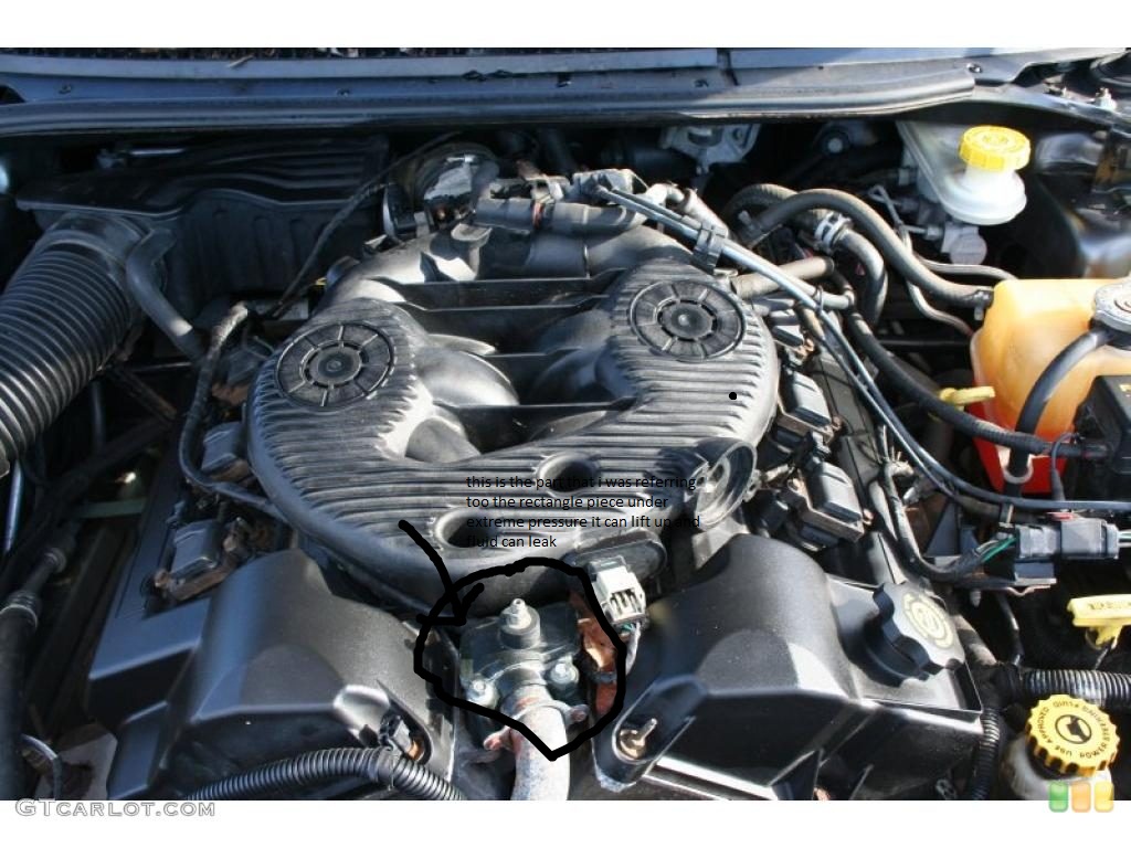 2002 Chrysler sebring transmission leak
