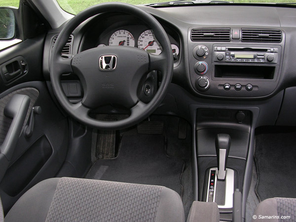2004 Honda civic interior trim