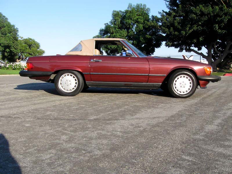 1986 Mercedes benz sl class convertible #7