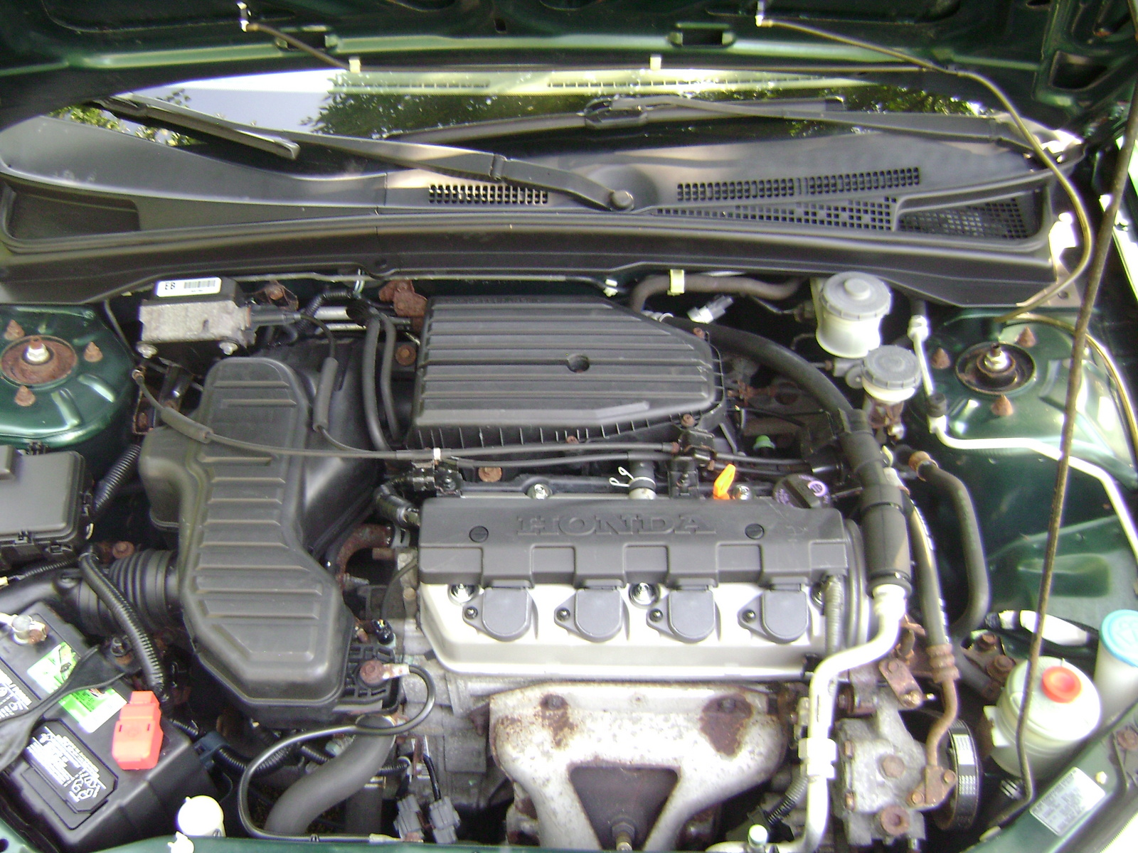 2001 Honda civic lx interference engine #6
