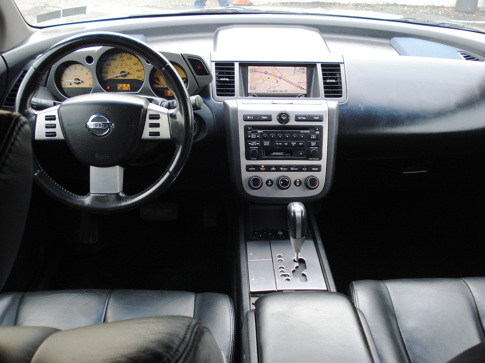 2004 Nissan murano interior dimensions #7