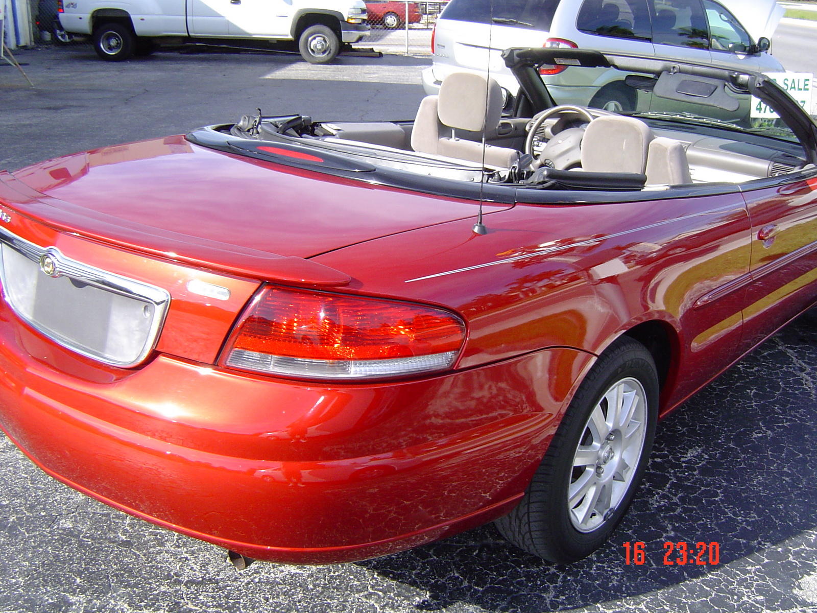 2003 Chrysler sebring lx convertible gas mileage #3