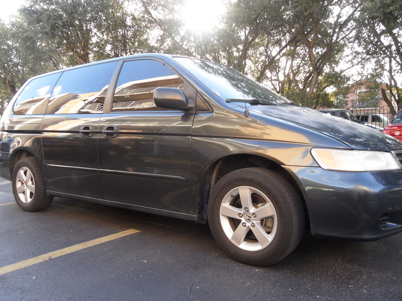 2004 Honda odyssey stuck wing window #4