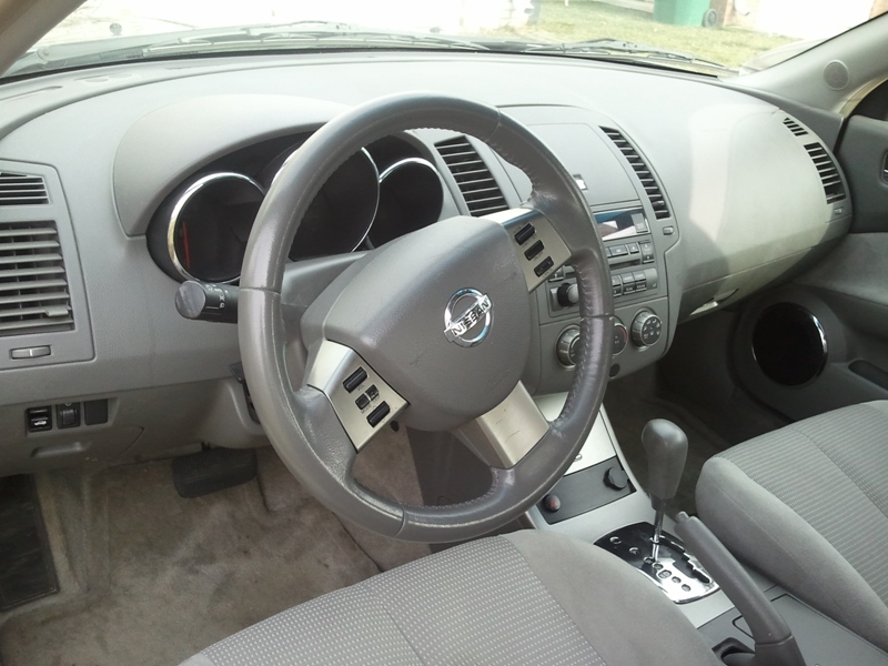 2006 Nissan altima interior dimensions #6