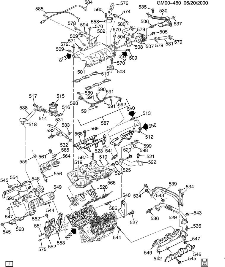 1999 3400 Engine toyota v6