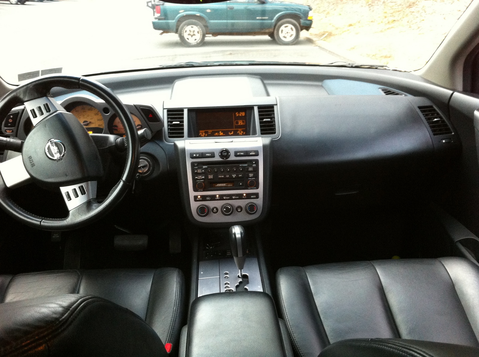 2004 Nissan murano interior dimensions #9