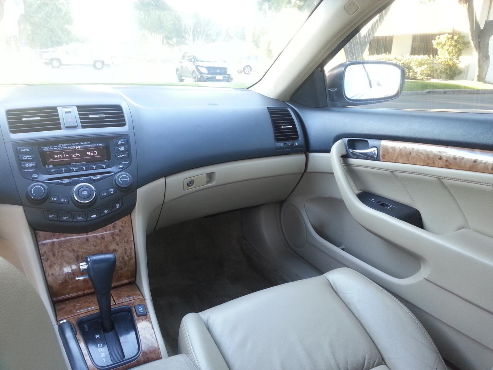 2005 Honda accord coupe leather seats #2