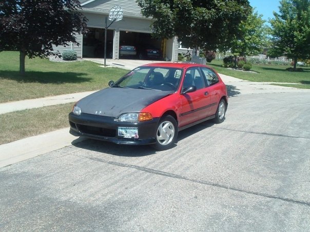 1992 Honda civic cx hatchback #4