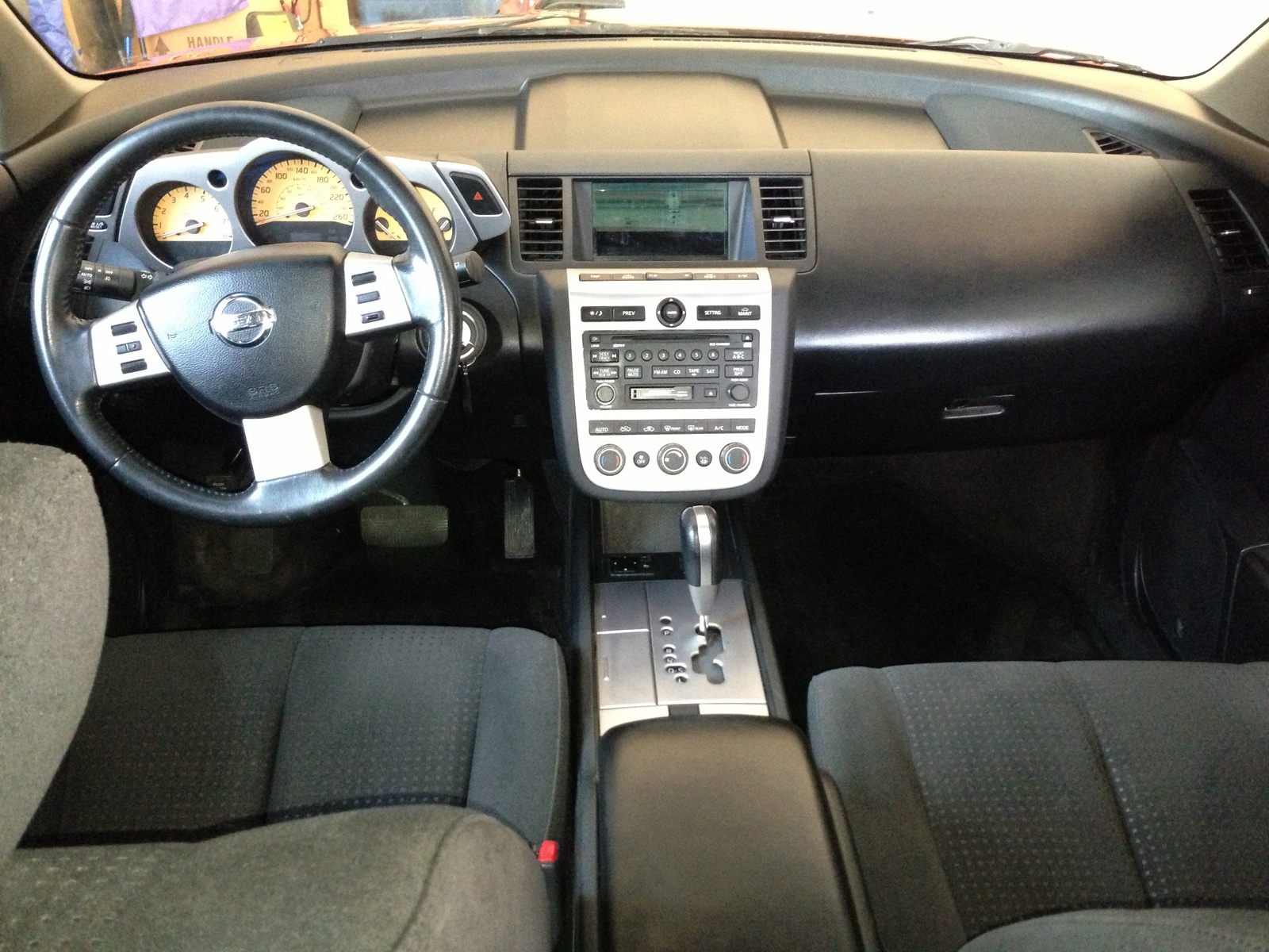 2004 Nissan murano interior dimensions #3
