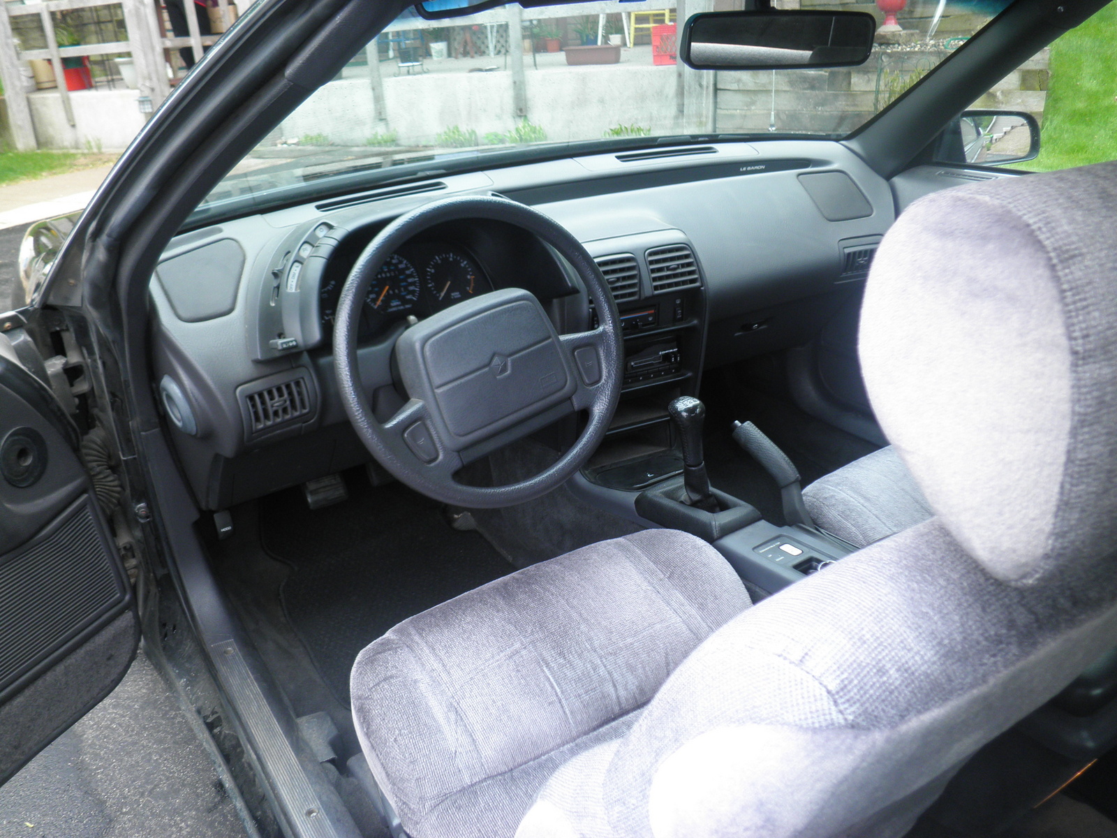 1992 Chrysler lebaron interior #4