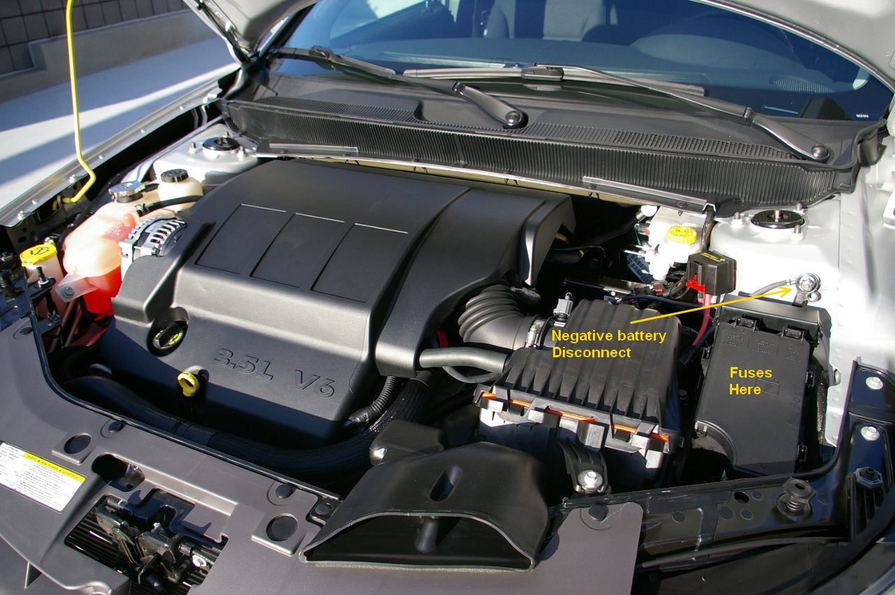 Chrysler sebring fuse panel