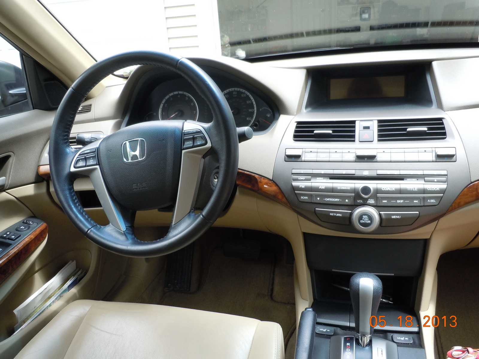 2009 Honda accord interior pictures #3