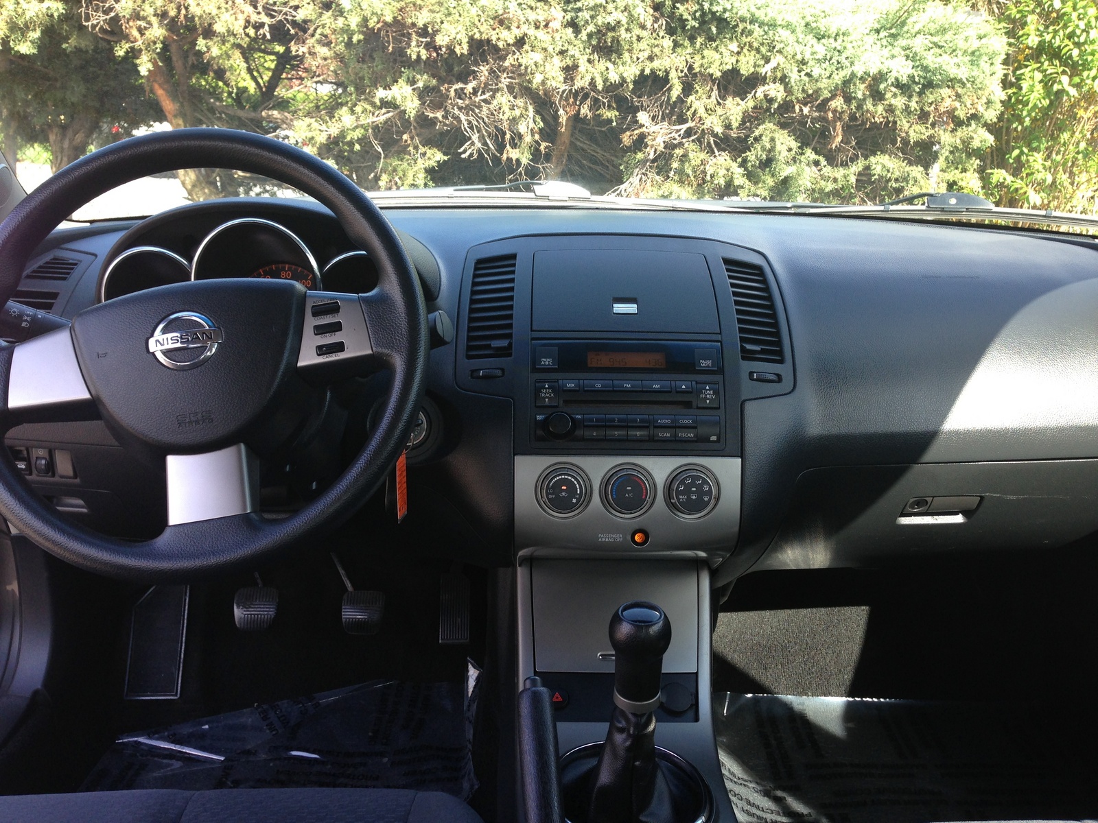 2005 Nissan altima 2.5 s interior #5