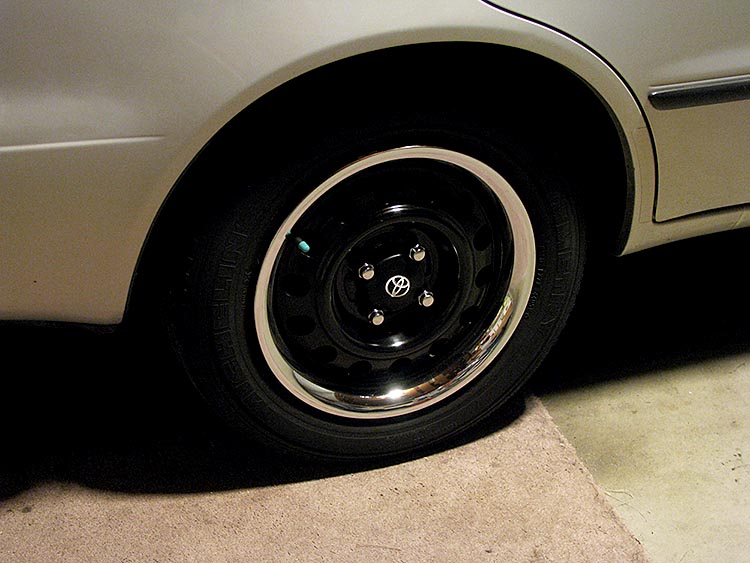 1999 toyota corolla steel wheel #2