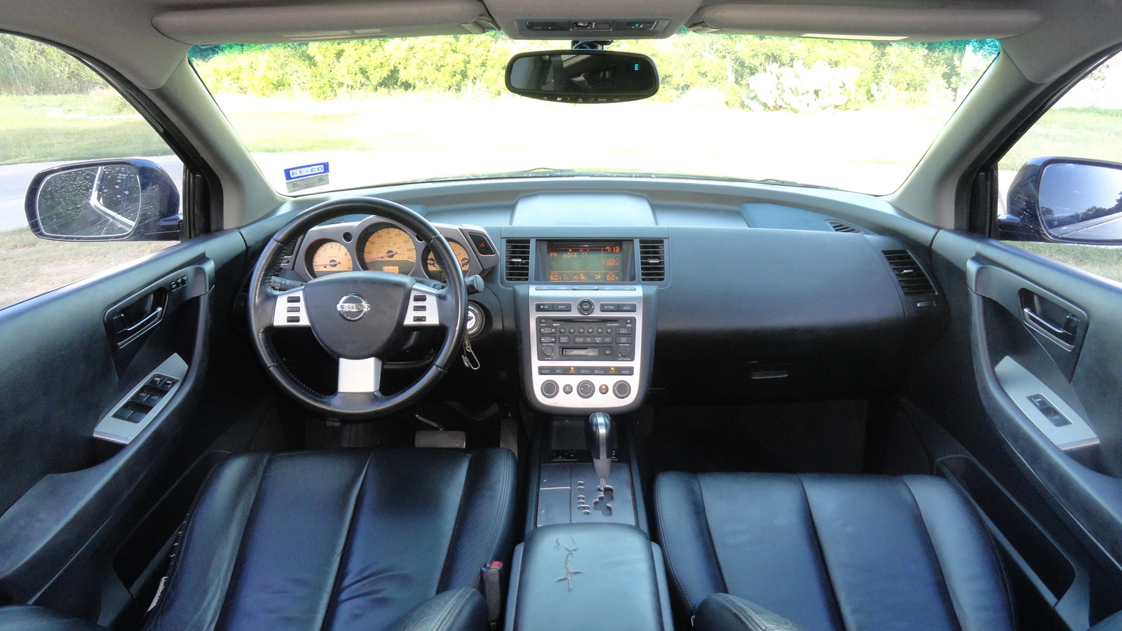 2004 Nissan murano interior dimensions #8