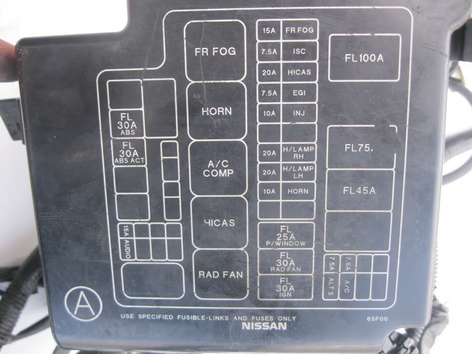 Nissan 300zx fuse box diagram #2