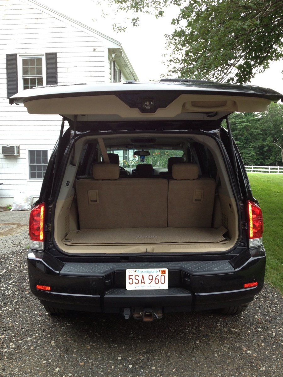 2008 Nissan armada interior dimensions #7