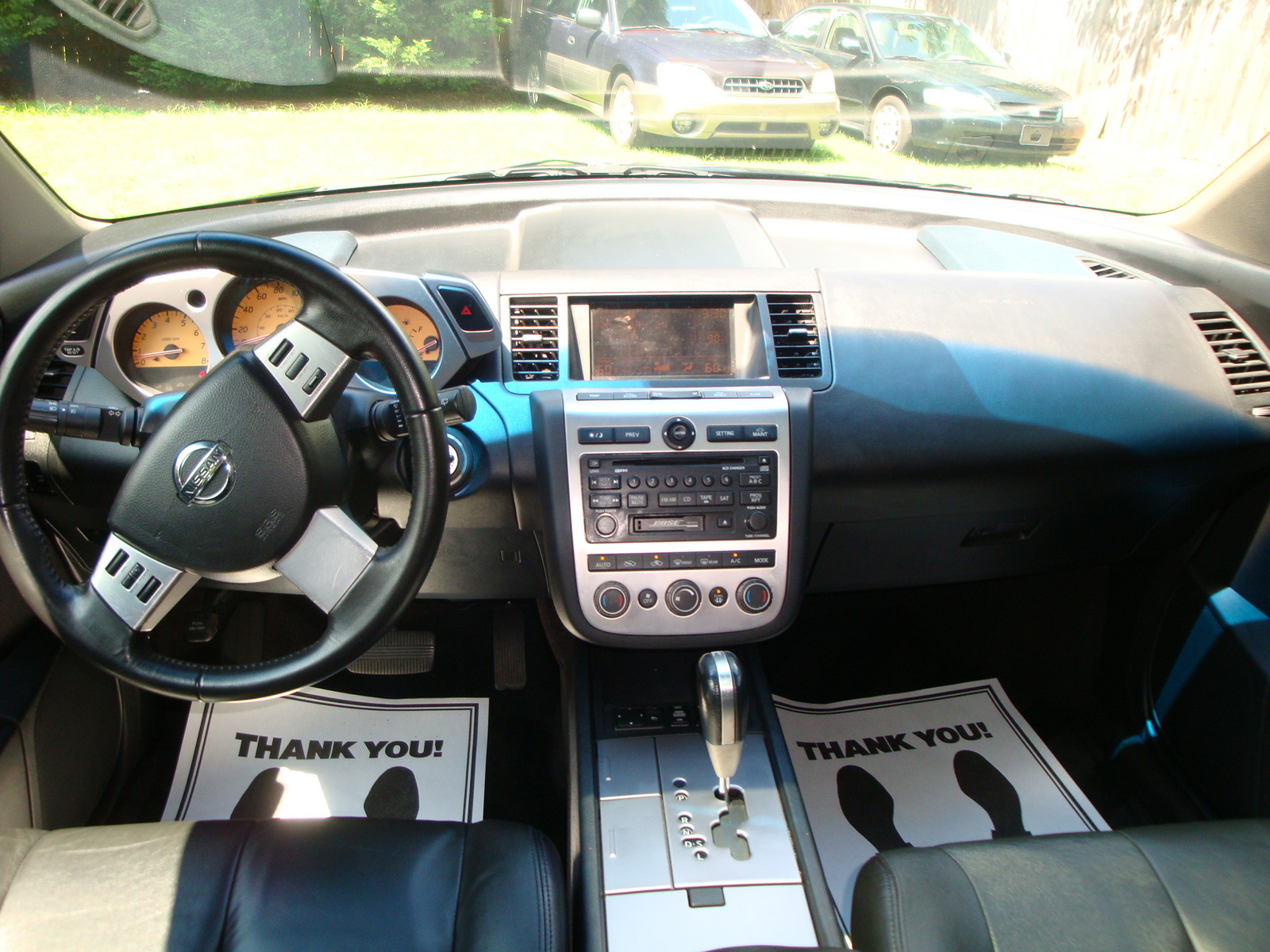2003 Nissan murano sl interior #5