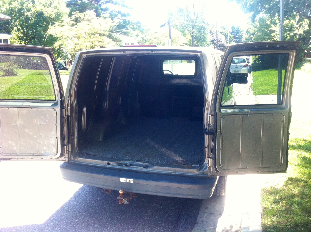 2001 Gmc safari cargo van review #5