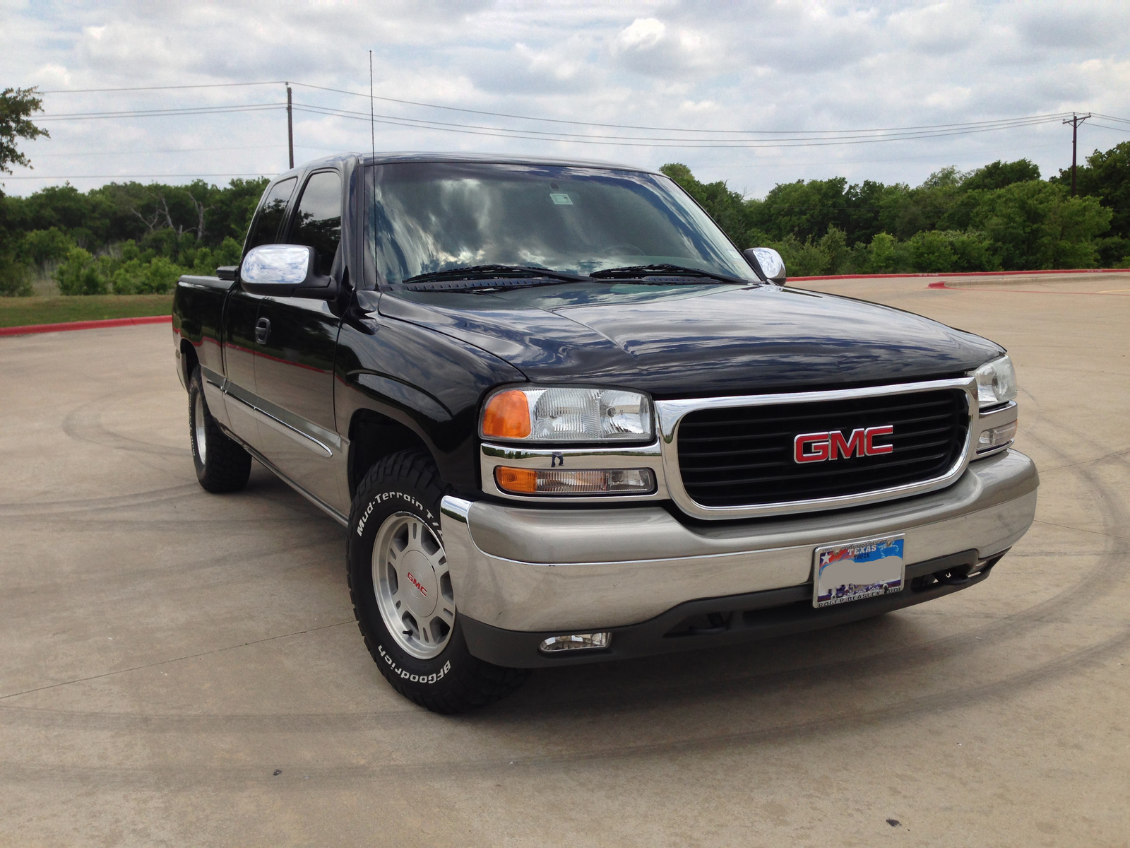 2002 Gmc sierra sle truck #5
