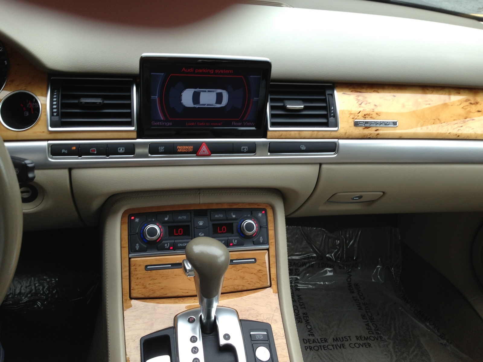 2008 Audi A8 Interior Pictures Cargurus
