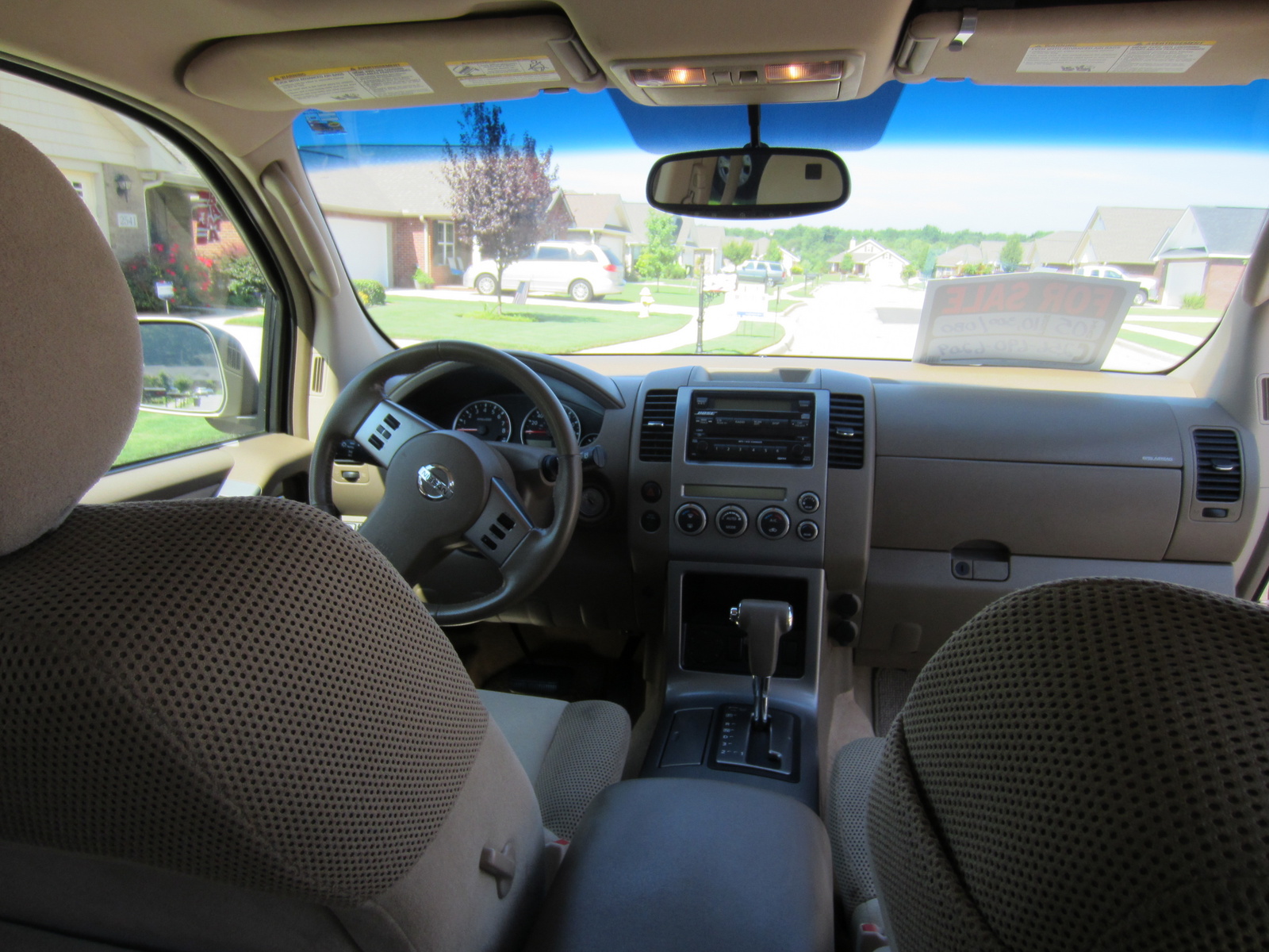 2005 Nissan pathfinder se interior #8
