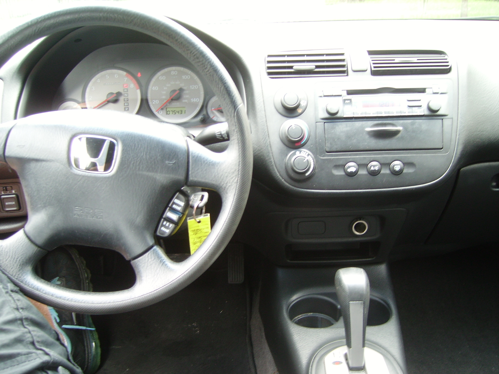 2001 Honda civic coupe ex interior #4