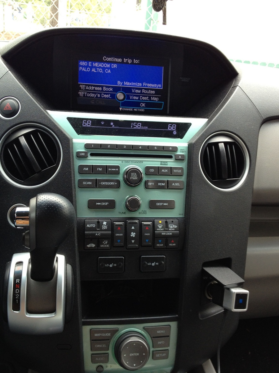 2010 honda pilot interior