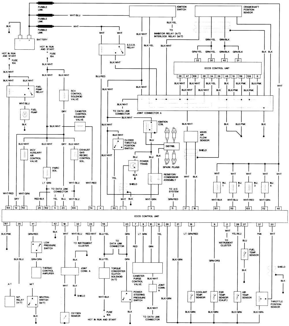 1997 Nissan pickup wiring diagram #1
