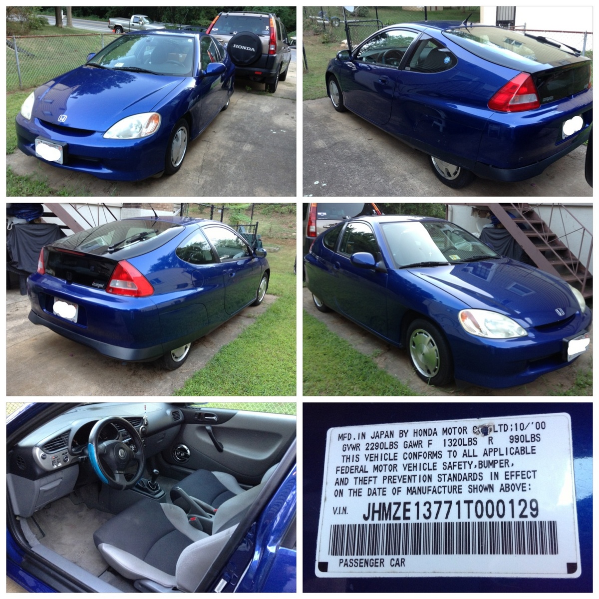 2001 Honda Insight Overview CarGurus