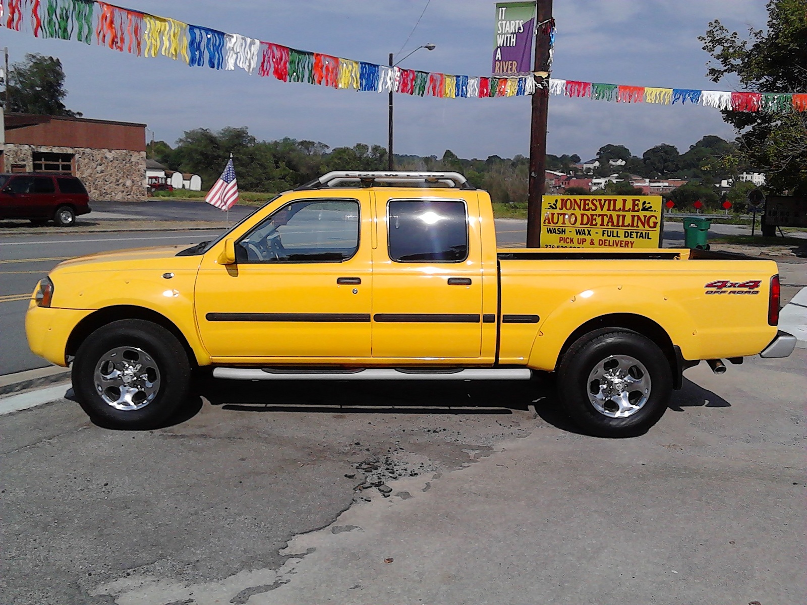 2002 Nissan frontier crew xe/se #9