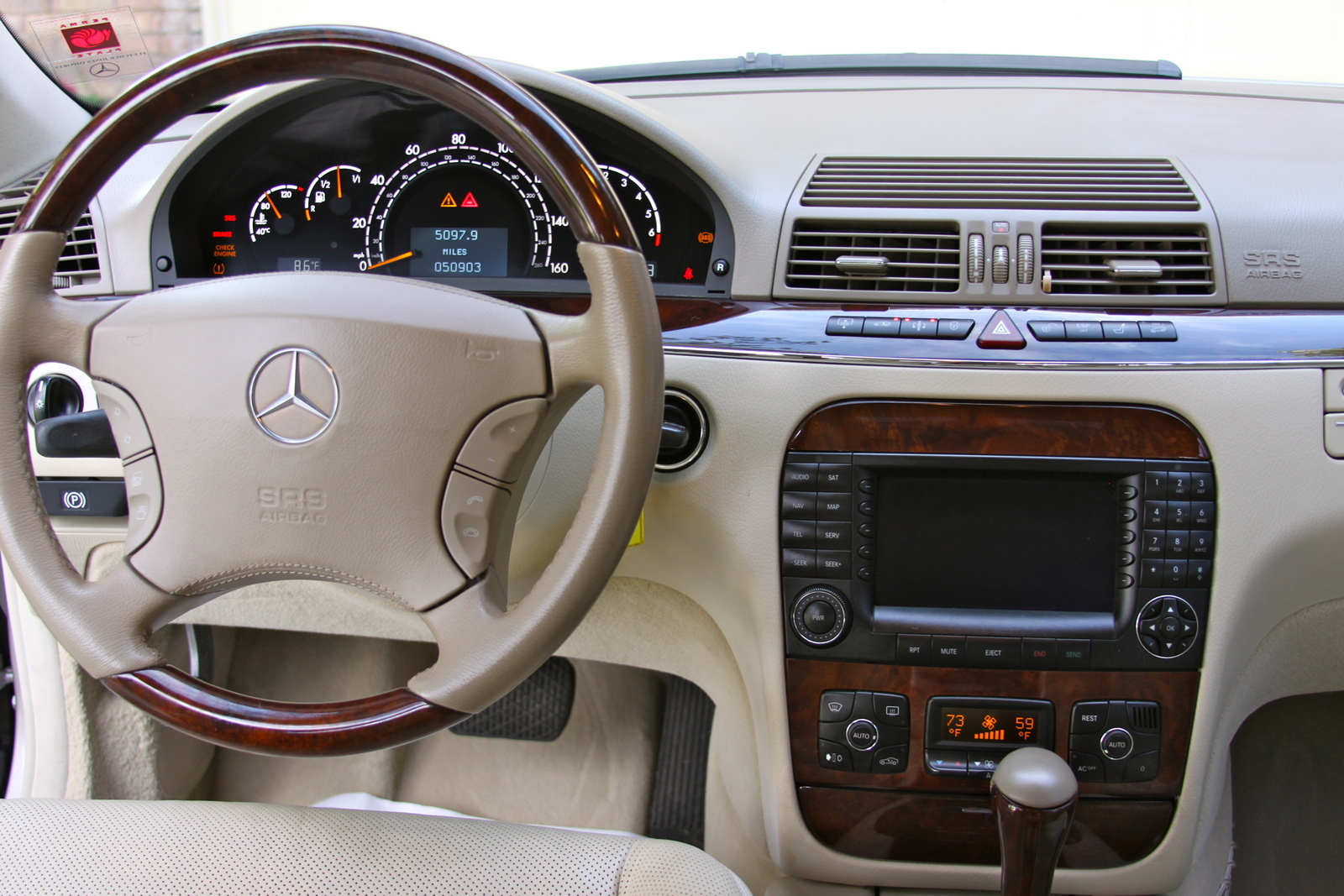 Picture Of 2005 Mercedes Benz S Class S500 4matic Interior
