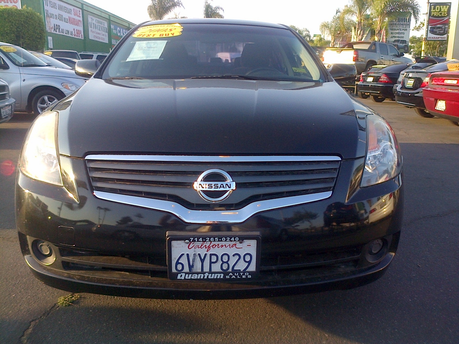 2008 Nissan altima coupe crash ratings #5