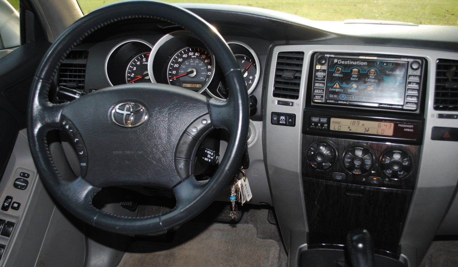 2006 Toyota 4runner interior photos
