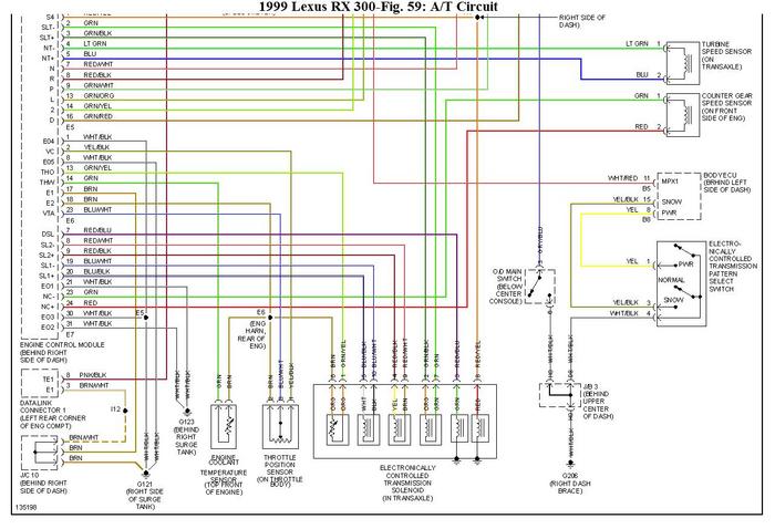 Lexus ES 300 Questions - My son's '99 ES300 started ... 1az ecm wire diagram 2003 