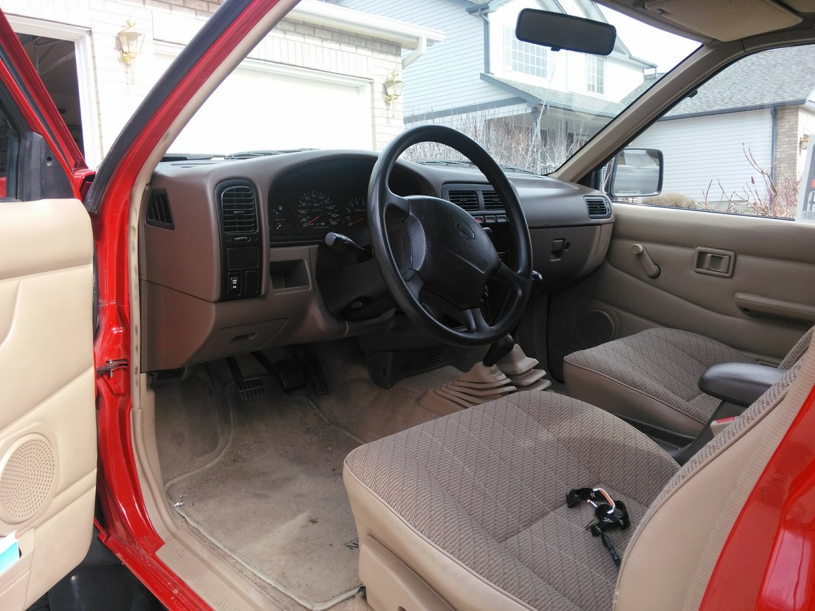 Nissan pickup interior #9