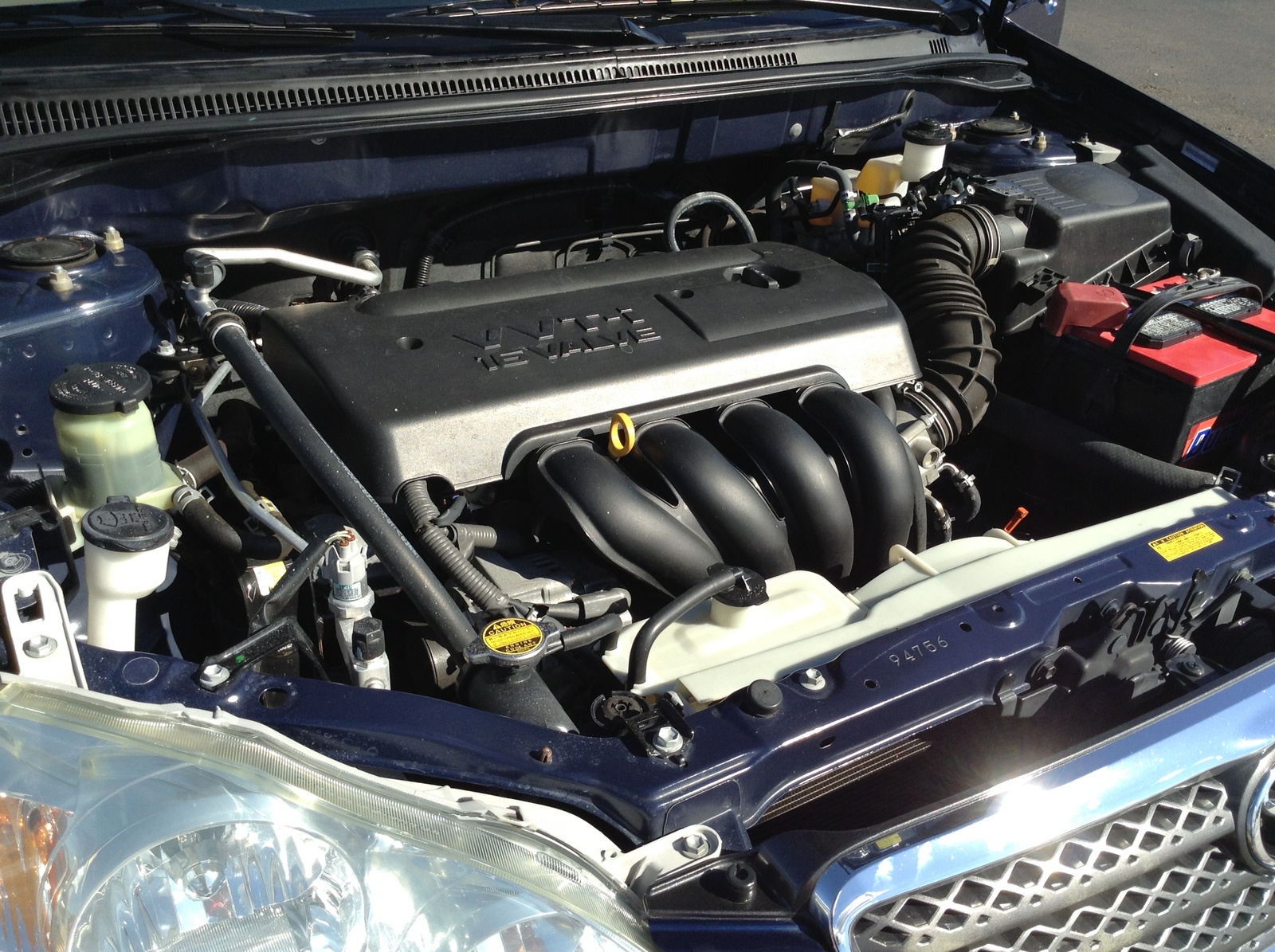 2005 Toyota Corolla S Engine