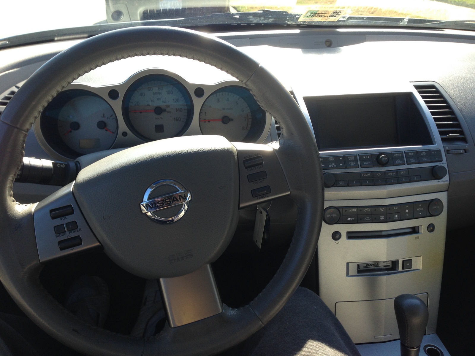 2005 Nissan maxima interior dimensions #5