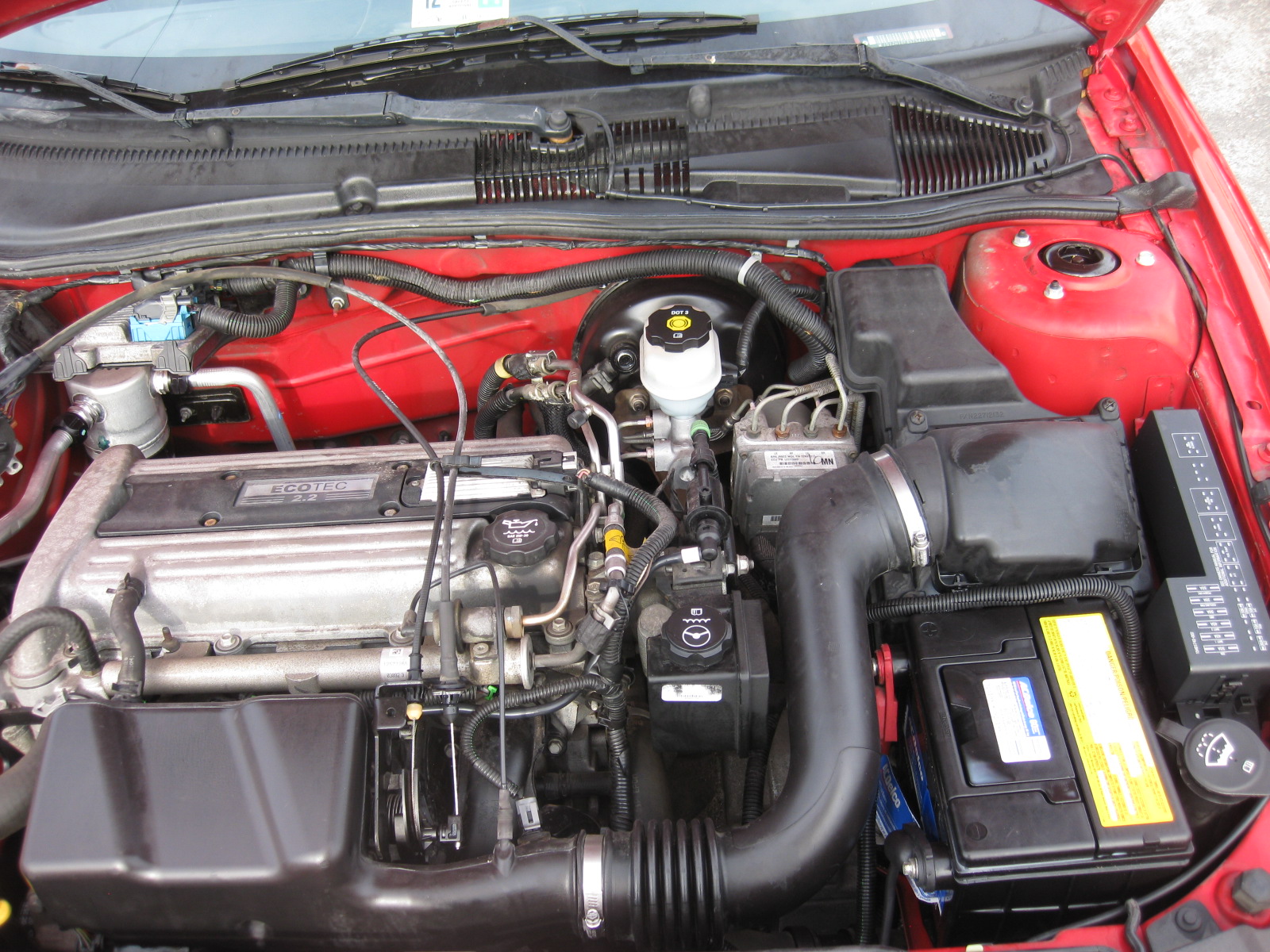 Diagram Of 2003 Chevy Cavaleir Engine 2003 Chevrolet Cavalie