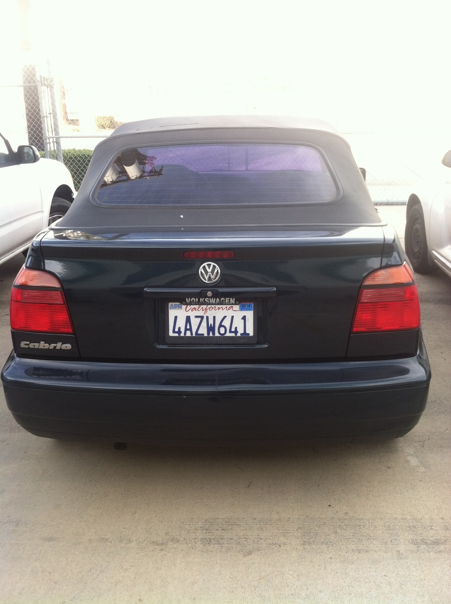1998 Volkswagen Cabrio