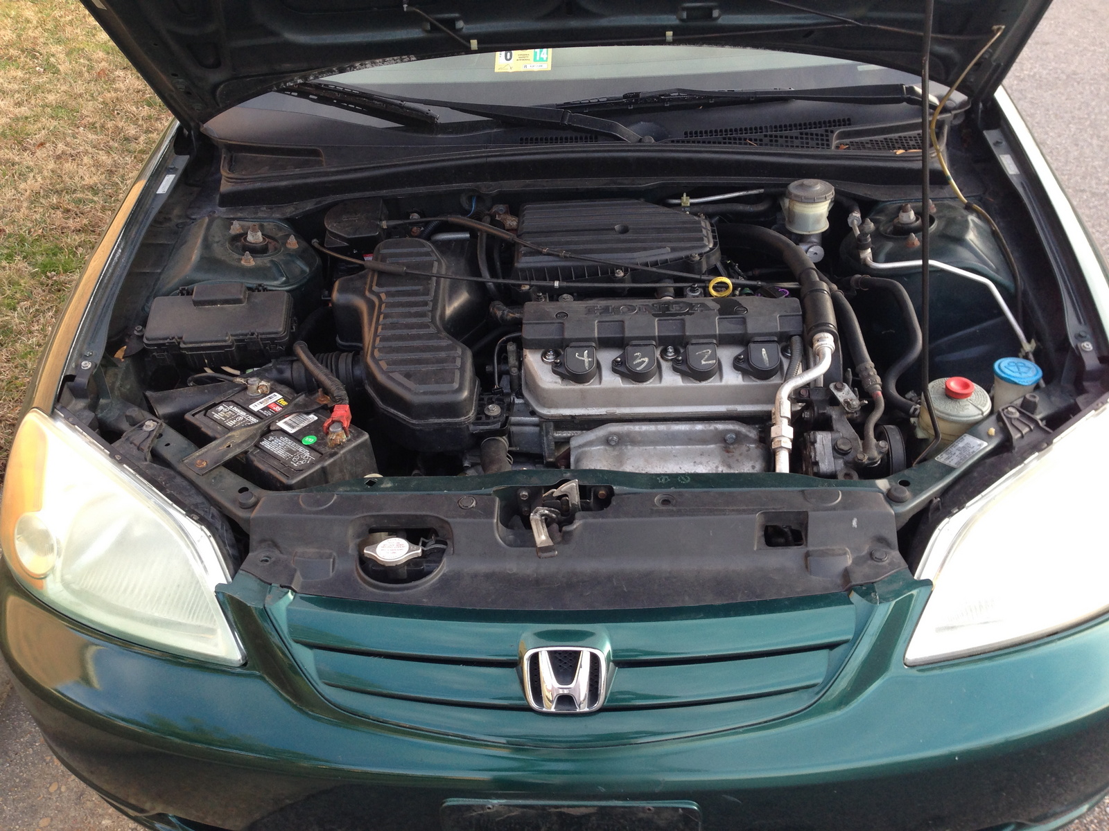 2001 Honda civic lx interference engine #7