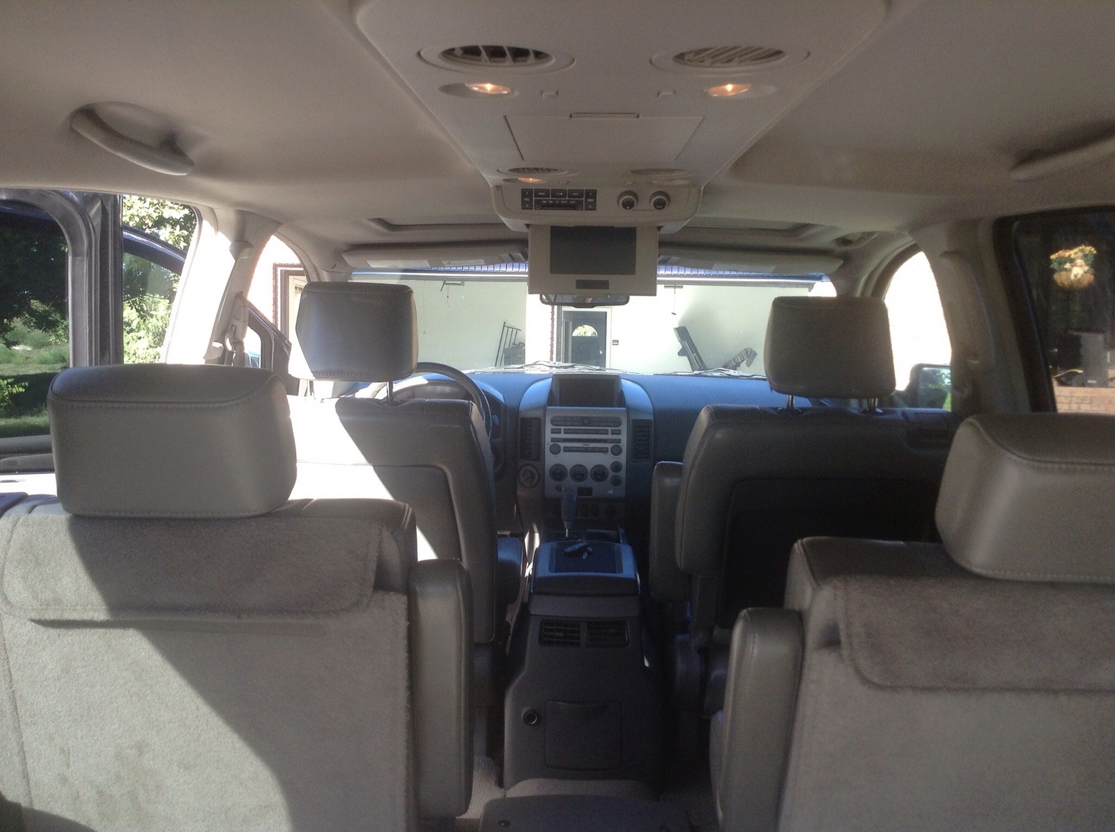 2006 Nissan armada interior dimensions #8