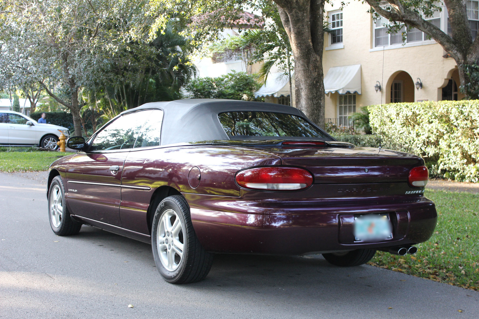 1996 Chrysler sebring jx convertible specs #5