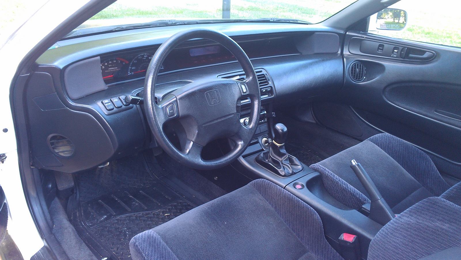 1992 Honda prelude interior