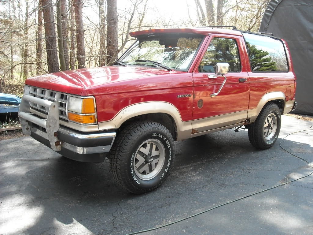 1990 Ford bronco body lift